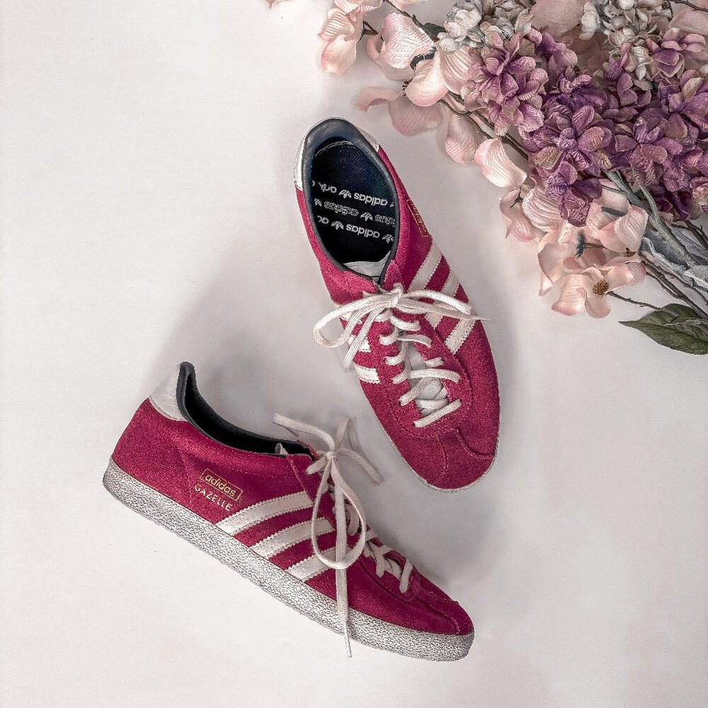 Adidas Gazelle OG Vintage Shoes Women (EUC)